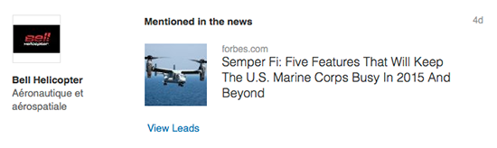 Sales Navigator Intelligence Commerciale