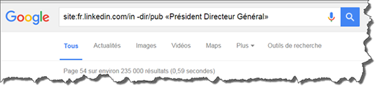 Limites recherche Linkedin